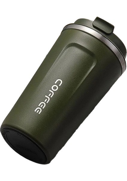 510ML Paslanmaz Çelik Kahve Kupası Seyahat Termal Kupa Sızdırmaz Termos Şişe Çay Kahve Kupası Ofis Iş Stili Termos (Yurt Dışından)