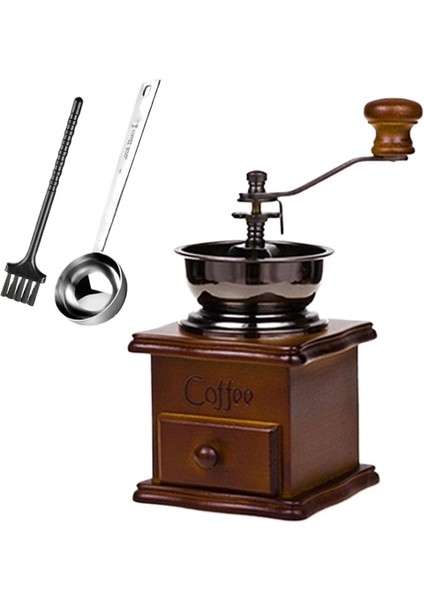 Vintage Kütük El Değirmeni Kahve Makinesi (Yurt Dışından)