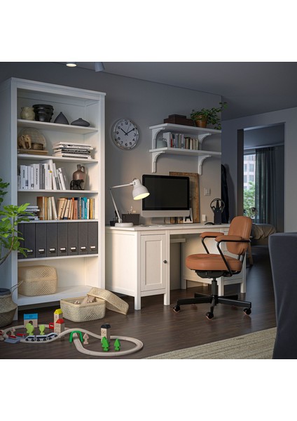 Hemnes Kitaplık Beyaz Vernik 90X197 cm fırsatları