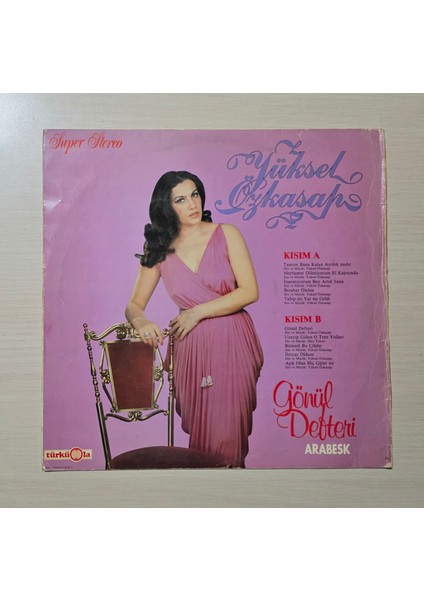 - Gönül Defteri - 1982 - Dönem Baskı Plak - Longplay - Lp fiyatları