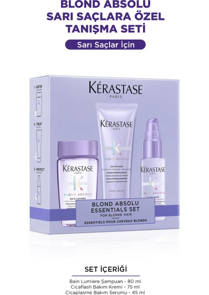 Blond Absolu Tanışma Seti