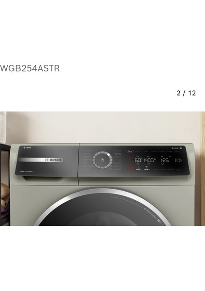 WGB254ASTRTR Çamaşır Makinesi & WQB245AXTR KURUTMA MAKİNASI ***İTHAL SERİE 8 ÇAMAŞIR & KURUTMA SETİ *** indirimleri