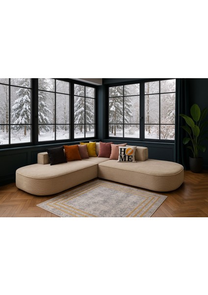 Premium Modern Tasarım Tamamen Sünger Köşe Koltuk – Özel Konfor & Minimalist Şıklık