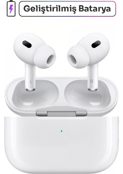 Pro Android ve IOS İphone Uyumlu Silikonlu Kablosuz Mikrofonlu Bluetooth Kulaklık İphone Samsung Xiaomi Redmi Oppo Realme Huawei Uyumlu Beyaz