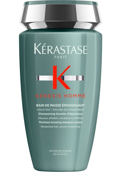 Genesis Homme Bain De Masse Yoğunlaştırıcı Şampuan 250 ml 250 ml