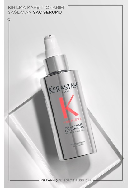 Premiere Serum Filler Fondamental Elektriklenme Karşıtı Onarım Sağlayan Saç Serumu 90 ml 90 ml fırsatları