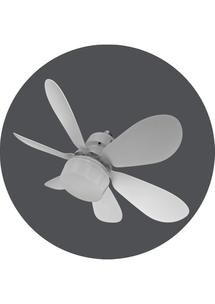 Opto HS9300 Lodos Fan 36W Kumandalı LED Ampul Vantilatör Dimmerli CT-1154 modelleri