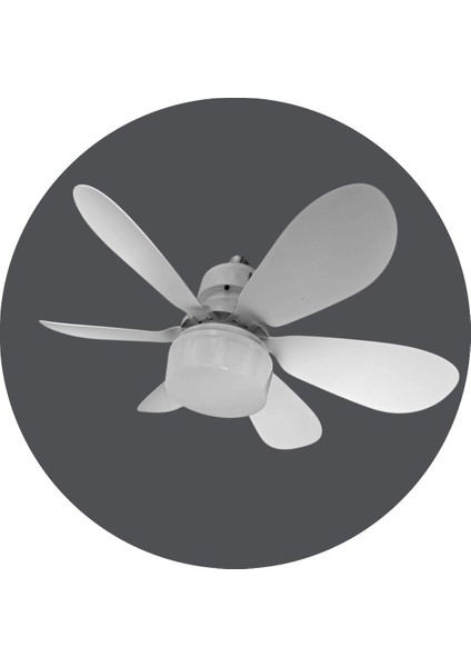 Opto HS9300 Lodos Fan 36W Kumandalı LED Ampul Vantilatör Dimmerli CT-1154