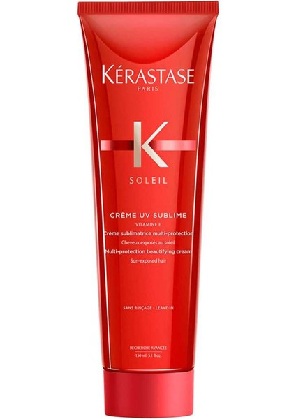 Soléil Creme Uv Sublime Saça Nem Kazandıran Uv Filtreli Saç Bakım Kremi 150 ml