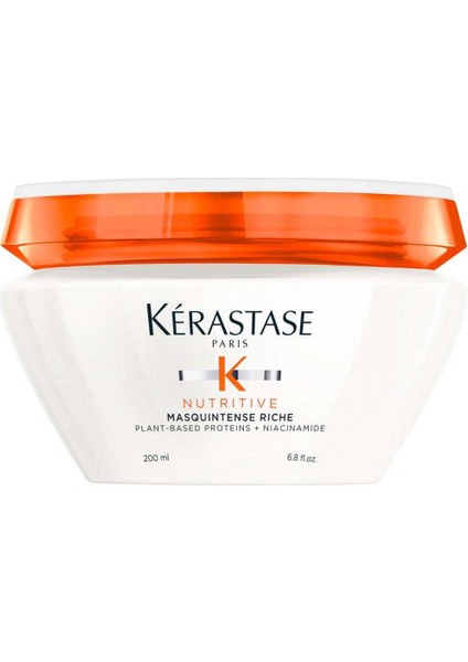 Nutritive Masquintense Riche Derin Besleme Sağlayan Yoğun Saç Maskesi 200 ml 200 ml