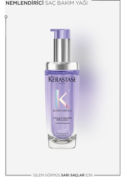 Blond Absolu L'huile Cicagloss Sarı Saçlar Için Saç Bakım Yağı 75 ml modelleri