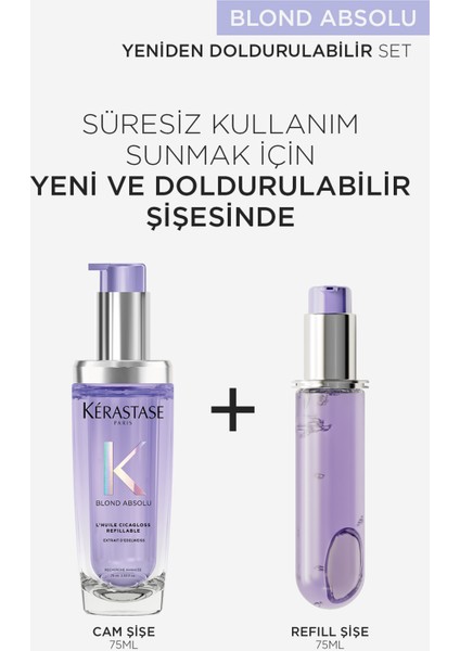 Blond Absolu L'huile Cicagloss Sarı Saçlar Için Saç Bakım Yağı 75 ml indirimleri