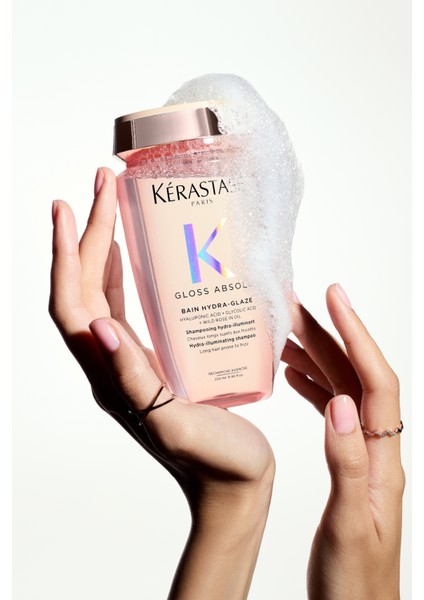Gloss Absolu Elektriklenmeye Eğilimli Saçlar Için Parlaklık Veren Şampuan 250 ml