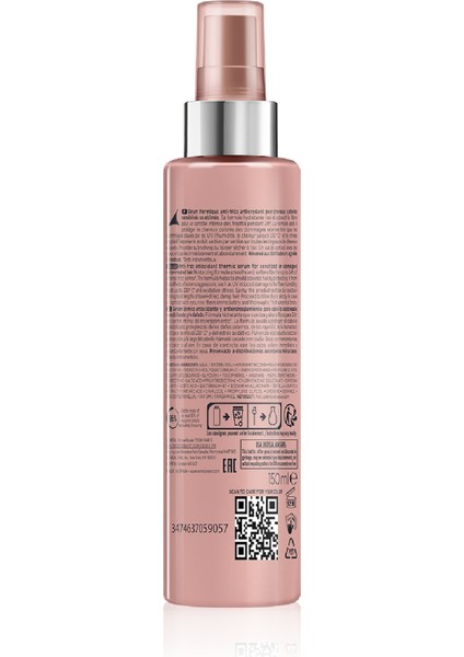 Chroma Absolu Boyalı Saçlar Için Elektriklenme Karşıtı Antioksidanlı Termik Serum 150 ml