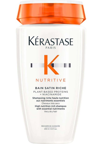 Nutritive Bain Satin Riche Yoğun Nemlendirici Şampuan 250 ml 250 ml
