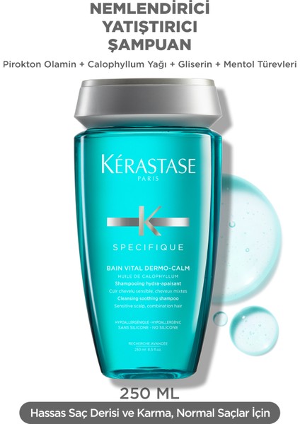 Specifique Bain Vital Dermocalme Yağlı Saç Derisi Için Hassasiyet Karşıtı Şampuan 250 ml fiyatları