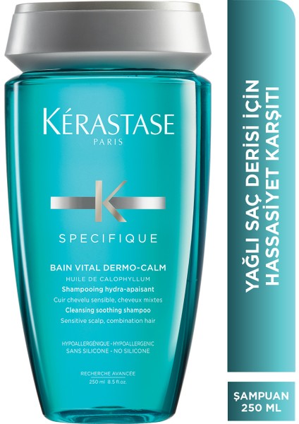 Specifique Bain Vital Dermocalme Yağlı Saç Derisi Için Hassasiyet Karşıtı Şampuan 250 ml