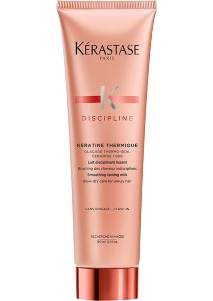 Discipline Kératine Thermique Elektriklenme Karşıtı Şekillendirici Saç Bakım Kremi 150 ml 150 ml