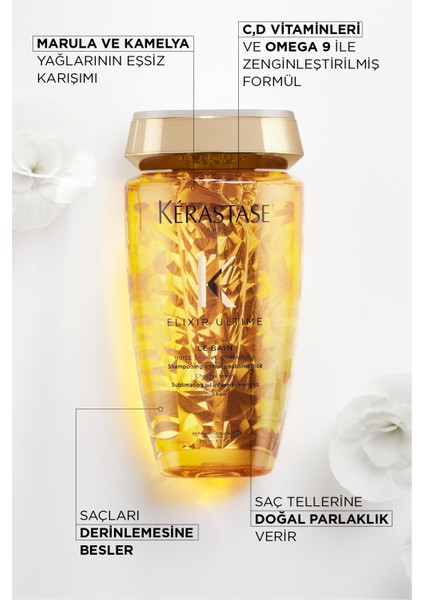 Elixir Ultime Le Bain Parlaklık Veren Şampuan 250 ml 250 ml