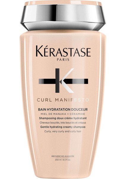 Curl Manifesto Bain Hydratation Douceur Kıvırcık Saçlar Için Besleyici Şampuan 250 ml 250 ml