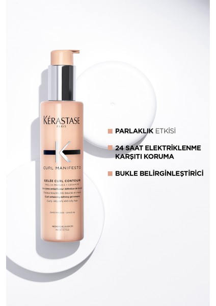 Curl Manifesto Gelée Curl Contour Kıvırcık Saçlar Için Bukle Belirginleştirici Jel Krem 150 ml 150 ml