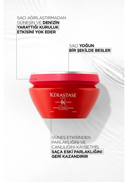 Soléil Masque Uv Défense Active Güneşten Koruyan Saç Maskesi 200 ml modelleri