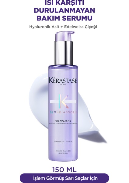 Blond Absolu Cicaplasme Sarı Saçlar Için Isıya Karşı Koruyucu Bakım Serumu 150 ml 150 ml fiyatları