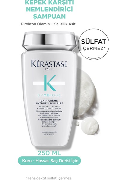 Symbiose Kepek Karşıtı Arındırıcı Hücresel Şampuan 250 ml 250 ml fiyatları
