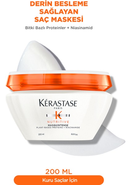 Nutritive Masquintense Derin Besleme Sağlayan Saç Maskesi 200 ml 200 ml fiyatları