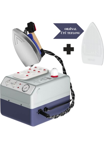 Spr Mn 2035 Süper Mini 3,5 Lt Buhar Kazanlı Ütü - Orijinal Alüminyum Ütü Teflonlu modelleri