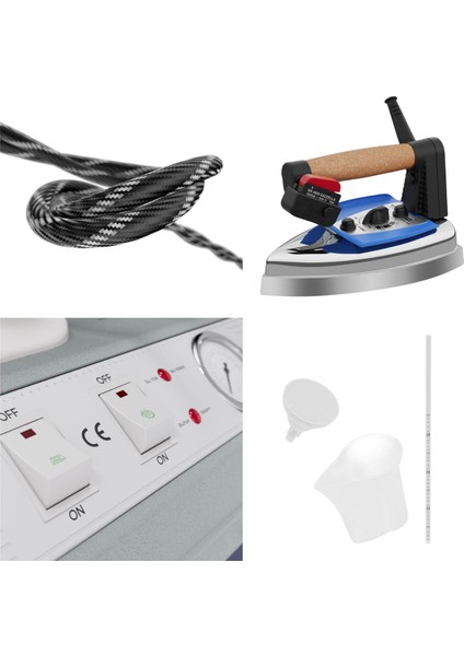 Spr Mn 2035 Süper Mini 3,5 Lt Buhar Kazanlı Ütü - Orijinal Alüminyum Ütü Teflonlu