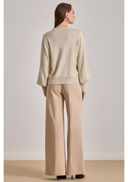 Cepli Bej Gabardin Pantolon