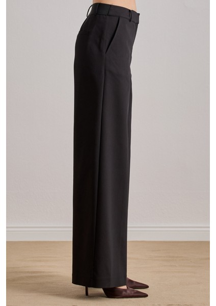 Cepli Siyah Gabardin Pantolon modelleri