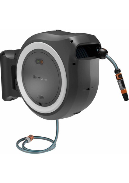 18647-55 Akülü Duvara Monte Hortum Kutusu Powerroll Xxl Seti 40 M