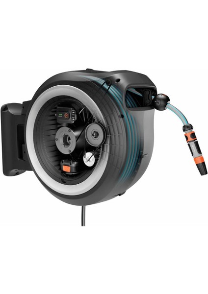 18647-55 Akülü Duvara Monte Hortum Kutusu Powerroll Xxl Seti 40 M modelleri