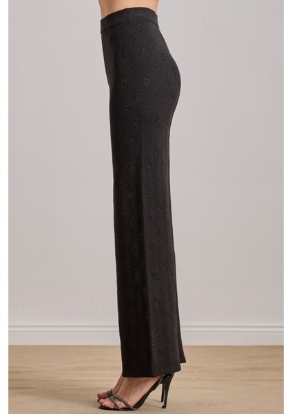 Günlük Giyim Siyah Triko Pantolon fırsatları