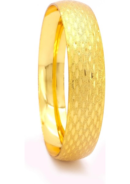 altın kaplama desenli bılezık-blz-3109