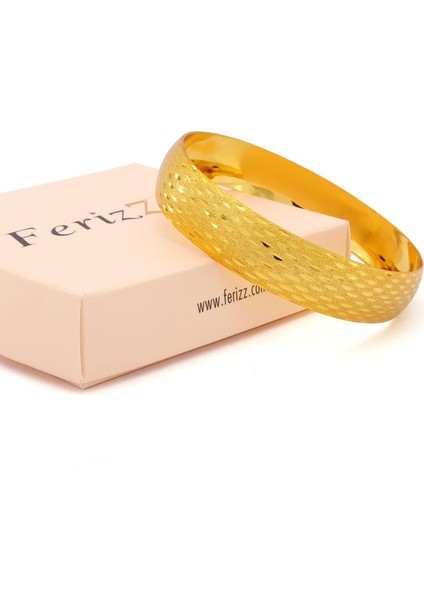 altın kaplama desenli bılezık-blz-3109 modelleri