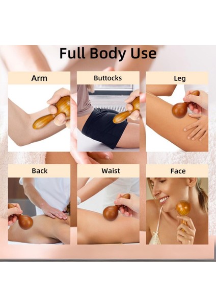 Ahşap Yüz Masaj Aparatı Gua Sha Graston Refleksoloji Spa Aleti fiyatları