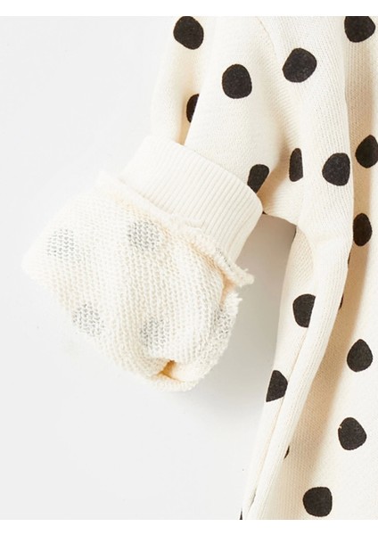 Lcw Baby Siyah H12 Bisiklet Yaka Minnie Mouse Baskılı Kız Bebek Sweatshirt ve Tayt 2'li Takım fırsatları