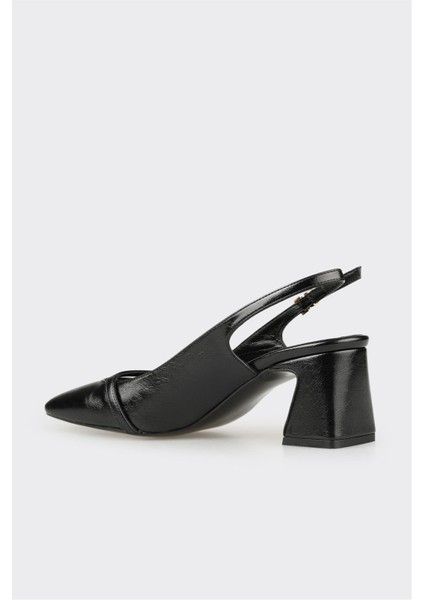 Siyah Kadın Topuklu Ayakkabı modelleri