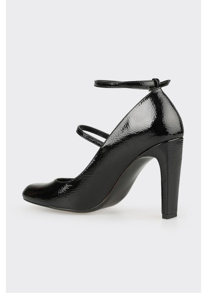 Siyah Kadın Yüksek Topuk Ayakkabı modelleri