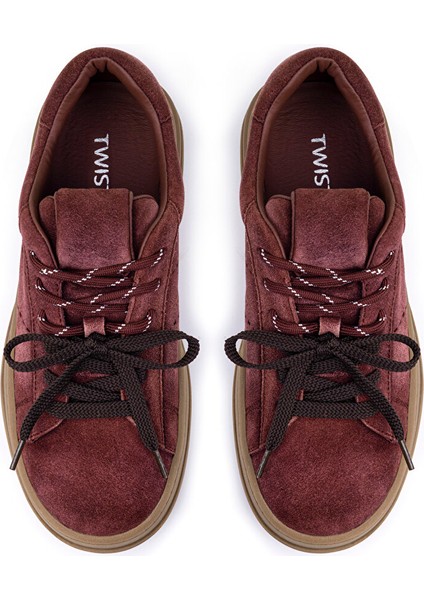 Çift Bağcıklı Deri Sneaker TW6250062006035 modelleri