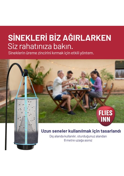 2 Adet Flies Inn Lite Karasinek Tuzağı ve 24 Adet Sintut Karasinek Çekici Yem fiyatları