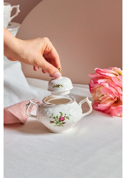 Vintage Rose Şekerlik 12 cm Krem fiyatları