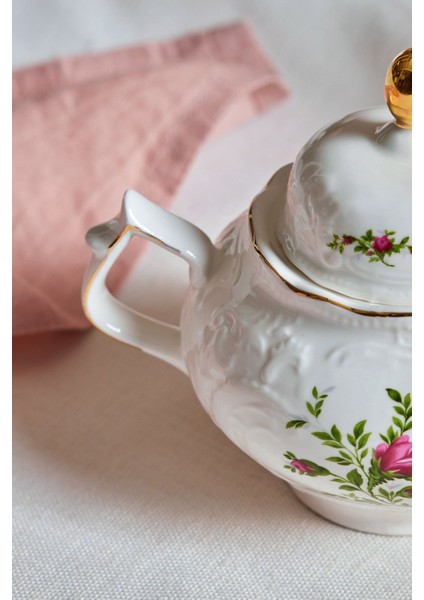 Vintage Rose Şekerlik 12 cm Krem modelleri