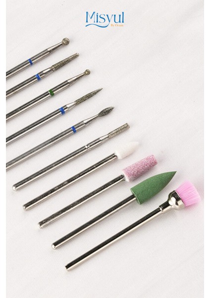 Freze Ucu Seti, Manikür Pedikür Freze Ucu 10'lu Kutulu Set fırsatları