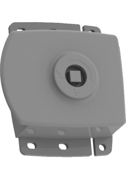 Mini Yüzey Montaj Hava Santral Kabin Ağır Panel Kilit - Plastik Gövde (+ Alu. Kare 8. Anahtar) fiyatları