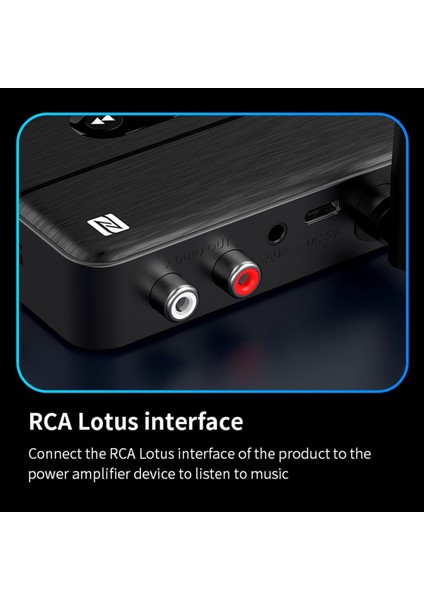 Nfc Bluetooth 5.4 Ses Alıcısı – Aux & Rca Bağlantı, Type-C Güç, Usb’den Müzik Çalma, Araç & Ev Hoparlör/amfi Için Kablosuz Ses Adaptörü, Hi-Fi Stereo, 10M Çekim Mesafesi M60 indirimleri