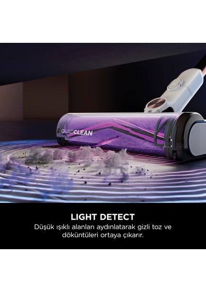 Detect Clean&empty Auto-Empty Sistemli Şarjlı Dikey Süpürge 2l